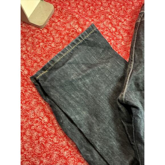 Levis 514 Jeans Mens 34x30 Blue Dark Wash Cotton Stretch Straight Slim Denim V1 - Picture 3 of 7